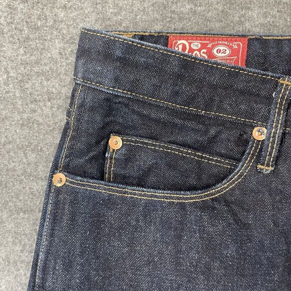 FREENOTE The Rios Selvedge Denim Slim Straight Premium Denim Jeans 32 ALTERED - Picture 3 of 14